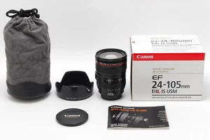[NEUWERTIG in BOX Haube] Canon EF 24-105mm f4 L IS USM AF Zoomobjektiv EF Mount JAPAN - Bild 1 von 8