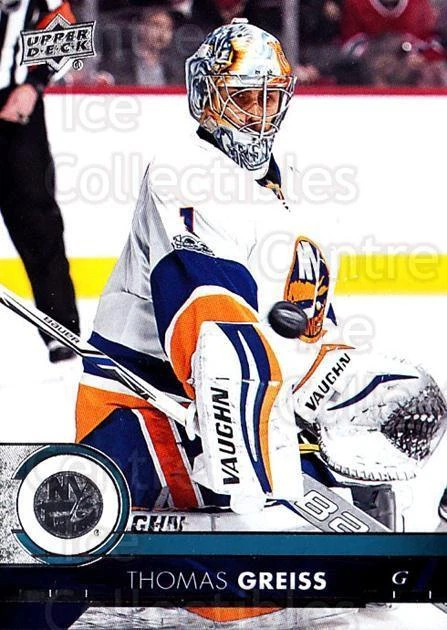 2017-18 Upper Deck #125 Thomas Greiss - Image 1 of 1