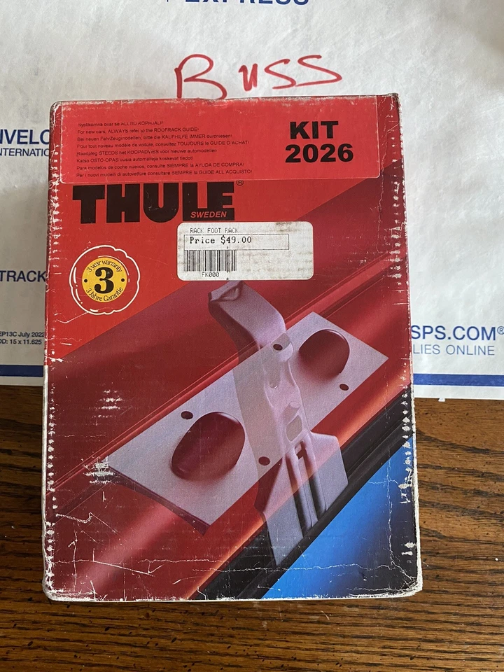 Thule Fit Kit 2026 Nuevo en Caja Nuevo de Lote Antiguo Audi A6 Foto 1 de 4
