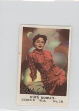 1953 Dutch Gum Serie D Ruth Roman #134 0f3