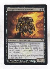 Magic: MTG: Dissension: Foil: Slaughterhouse Bouncer