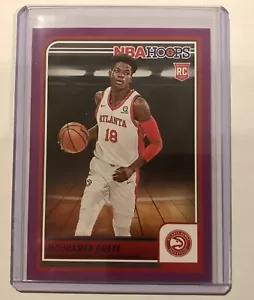 Mouhamed Gueye (RC) 23/24 NBA Hoops Purple Parallel Rookie Card —AWESOME! - Picture 1 of 2