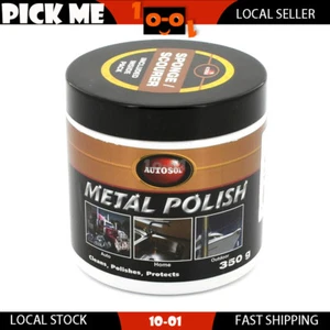 Autosol Metal Polish 350g Protect Chrome Brass Copper Car Truck Motorcycle - Picture 1 of 4