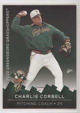 2010 MultiAd Sports Greensboro Grasshoppers Charlie Corbell #28