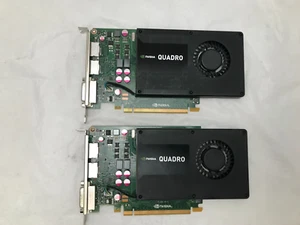Lot of 2 NVIDIA Quadro K2000 : 2GB GDDR5 : GPU : Tested - Picture 1 of 4