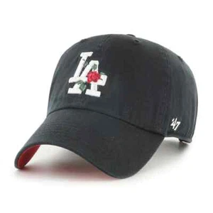 `47 Brand Los Angeles Dodgers Thorn Clean Up Dad Hat Black - Bild 1 von 6