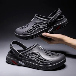 Zoccoli uomo giardino acqua spiaggia scarpe estive ciabatte outdoor interno sandali - Foto 1 di 17