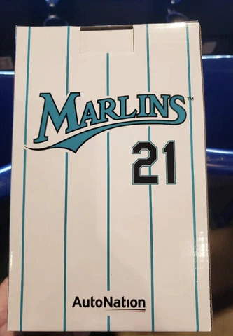 Chuck Carr Miami Marlins SGA Bobblehead NIB 07/09/23 Cover