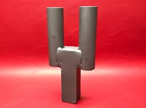 7/8 Zoll robuste Schmied Amboss Biegerolle Vorrichtung 7/8 Zoll Durchmesser Gabeln Twisting Roh - Bild 1 von 5