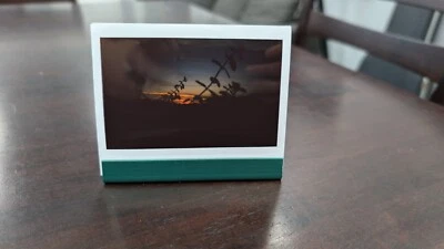 Soporte ancho para fotos Instax soporte para fotos con marco (negro o verde) Foto 1 de 2