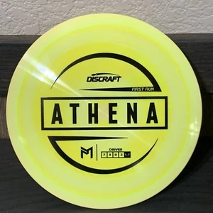 Brand NEW Paul McBeth Athena First Run Yellow Disc 164-166 Grams Disc Golf 🔥 - Picture 1 of 5