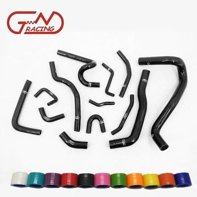 Silicone Radiator & Heater Hoses Fit 2006-2011 Honda Civic Type-R FD2 K20A 2.0L - Image 1 of 4