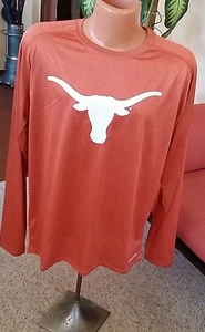 NEW! NCAA Univ of Texas Longhorns Size L 42-44 Longsleeve Athletic Shirt - Picture 1 of 6