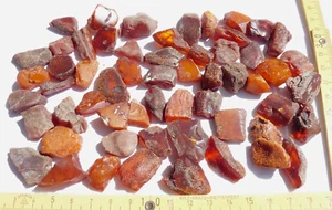 Naturbelassener Bernstein, gefluteter Tagebau Bitterfeld, Goitsche, Deutschland - Bild 1 von 4