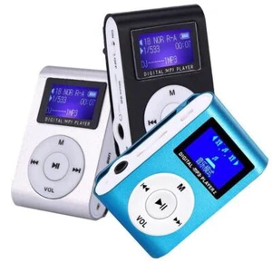 Mini MP3 Player Portable MP3 Music Player Support 32GB Micro TF Card LCD Screen - Picture 1 of 15