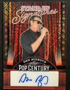 2023 Leaf Pop Century Stand Up Signatures Dan Aykroyd 1/1 Auto Autograph
