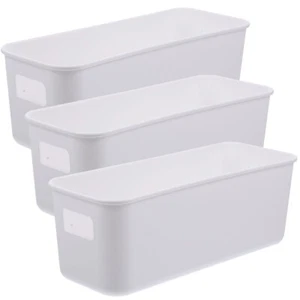 3 Pezzi Custodia Cellulare Scatola Portaoggetti Piccola Plastica Trasporto Ufficio - Foto 1 di 12