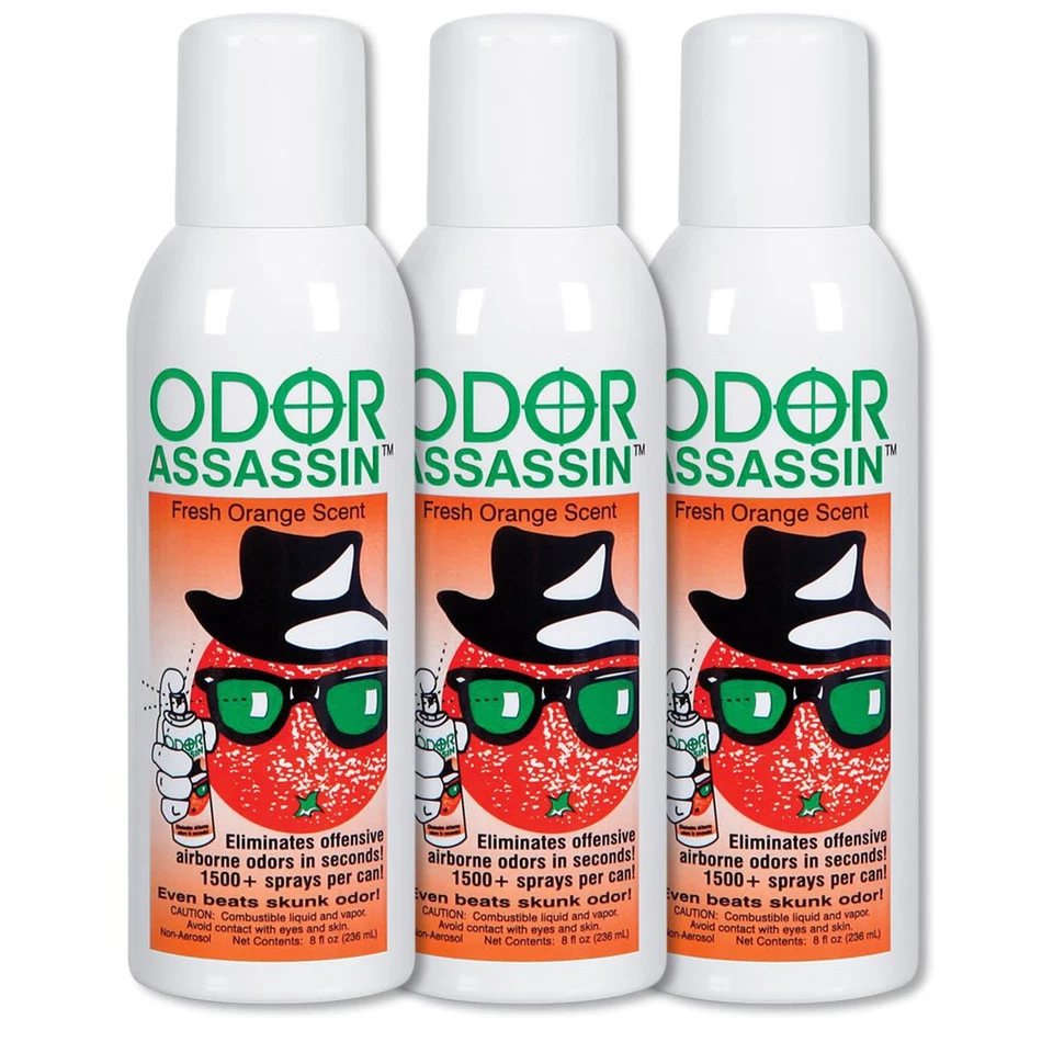 Odor Assassin Orange, Set of 3