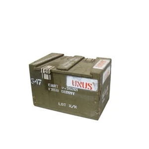 Small Wooden Ammo Box - MILITARY SURPLUS - Picture 1 of 2