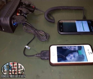 MILITARY 12 VOLT CELL PHONE CHARGER / CIG LIGHTER KIT for Humvee - Picture 1 of 11