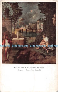 R495634 Venecia Príncipe Giovanelli Descanso en el Vuelo o la Tempestad Giorgione El - Imagen 1 de 4