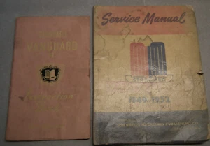 Standard Vanguard instruction Book and Service Manual - Picture 1 of 7