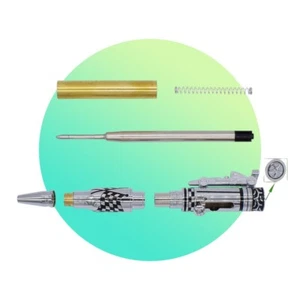 Formel 1 Racing Pen Kit verchromt - F1CHR - Bild 1 von 3