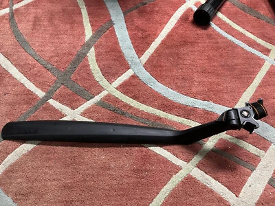 SKS S-Blade Quick Release Bicycle Rear Fender Black Road Race 700c - Image 1 of 2