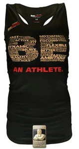Tank Top Women Schwarz Stretch Weider Fitness Training Bodybuilding Tank Top - Picture 1 of 2