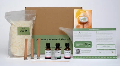 Luxury Scented Candle Making Kit, DIY Candle Kits for Adults, 600gm Soy Wax, - Image 1 of 4