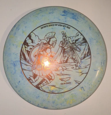 Yikun Inner Colour Xing Putter Infinite Discs VIP Club Exclusive #104 - Image 1 of 4