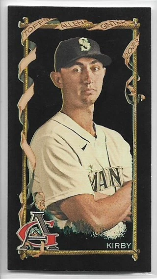 2023 Topps Allen & Ginter X George Kirby #21 MINI Seattle Mariners - Image 1 of 2