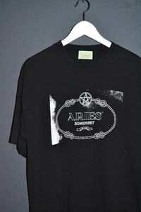 Aries Wiccan Ring-Print Cotton t-shirt L Italy - Picture 1 of 6