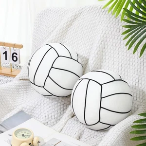 2 Stück 3D Volleyball Kissen Weich Stofftier Sportkissen Niedlich Flauschig Volleyball... - Bild 1 von 7