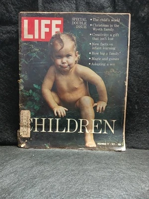 Life Magazine Children Special Double Issue Dec 17 1971 Vintage Foto 1 de 4