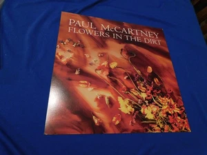 Paul McCartney FLOWERS IN THE DIRT Display PROMO Card FLAT 12"x12" US '89 POSTER - Picture 1 of 2