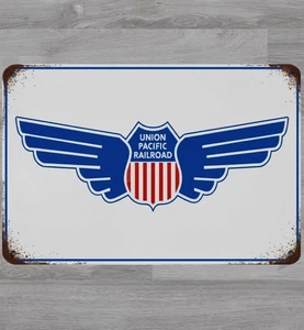 Union Pacific Railroad 8 x 12 Vintage Novelty Metal Sign Made In USA - Picture 1 of 3