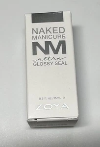 Zoya Nail Polish Ultra Glossy Seal Top Coat Naked Manicure Full Size .5 Fl Oz - Picture 1 of 1