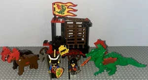 Lego 6056 Castle Dragon Knights Dragon Wagon Set Vintage Minifigures - Picture 1 of 5