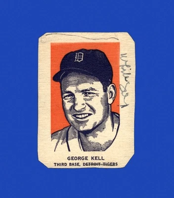 Wheaties Set-Break 1952 # 15 George Kell baja calidad (relleno) *GMCARDS* Foto 1 de 2