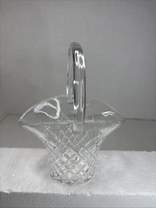 Crystal basket with handle - Picture 1 of 8
