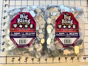 Darice The Big Bling Gem tolles Vorteilspaket Beutel klare Strasssteine (Lot 2) verschiedene - Bild 1 von 10