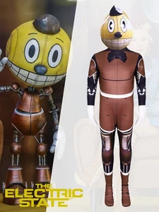 Cosplay The Electric State Cosmo Jumpsuits Hood Bodysuits Halloween Costume Suit - Picture 1 of 5