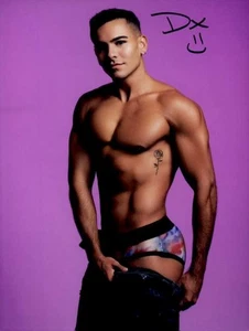 Damian Night signed gay model 8x10 Foto -PROOF- -ZERTIFIKAT- (A0021) - Bild 1 von 2
