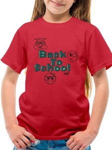 Back To School Fun Trendy Graphic Symbols T-shirt - Picture 1 of 19