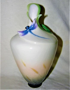 Franz Porcelain Dragonfly Bud Vase FZ00189 - Picture 1 of 5