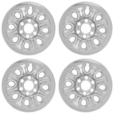Cubiertas de rueda cromadas de 17" para Chevy Silverado 1500 2004-2013 WT/1WT Foto 1 de 4