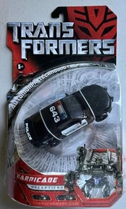 Figura Transformers Decepticon Barricade 2006 Hasbro Nueva - Imagen 1 de 7