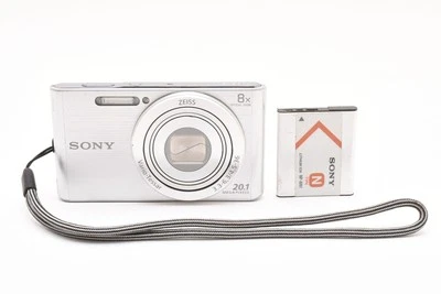SONY Cyber-shot DSC-W830 Silver Camera Japanese Only From Japan - Image 1 of 4