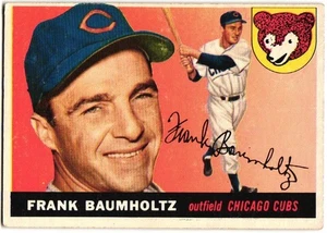 1955 Topps - Frank Baumholtz #172 (G) - En muy buen estado+ - Imagen 1 de 2